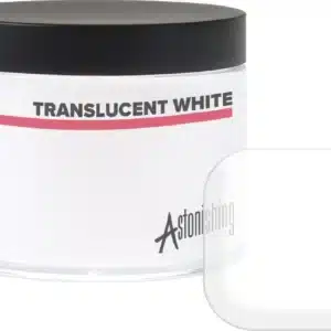 ACRYLIC POWDER TRANSLUCENT WHITE 25gr - Afbeelding 2
