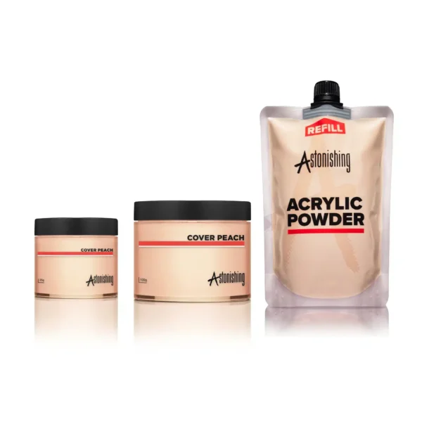 ACRYLIC POWDER COVER PEACH 100gr - Afbeelding 2