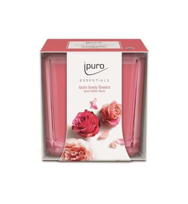Essentials kaars 125g Lovely Flowers