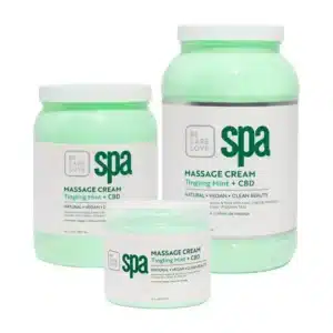 BCL SPA MASSAGE CREAM TINGLING MINT + CBD 1892ML - Afbeelding 2