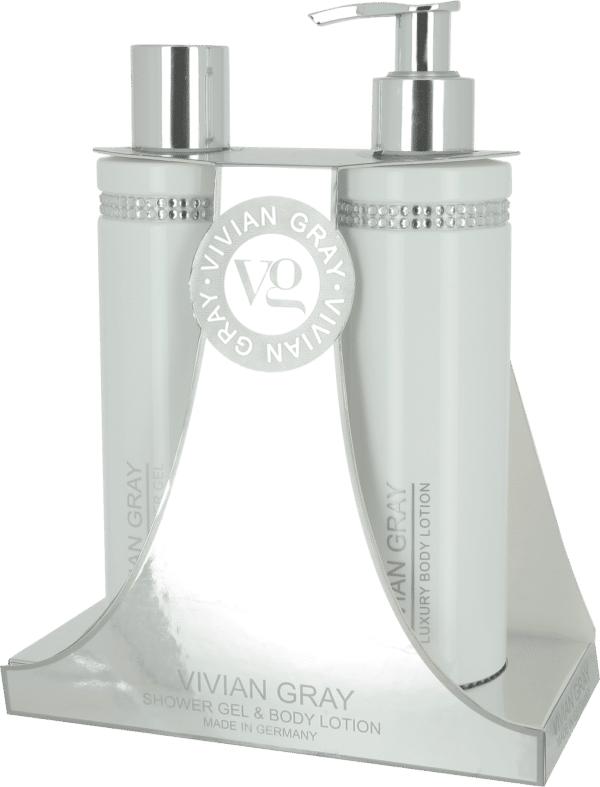 White Crystals set douchegel/bodylotion 2x250ml
