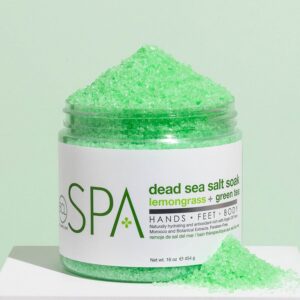 BCL SPA DEAD SEA SALT SOAK LEMONGRASS + GREEN TEA 1814GR - Afbeelding 3