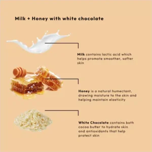 BCL SPA MASSAGE CREAM MILK + HONEY + WHITE CHOCOLATE 473ML - Afbeelding 5