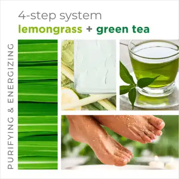 BCL SPA 4-STEP PACKETTE BOXE LEMONGRASS + GREEN TEA - Afbeelding 10